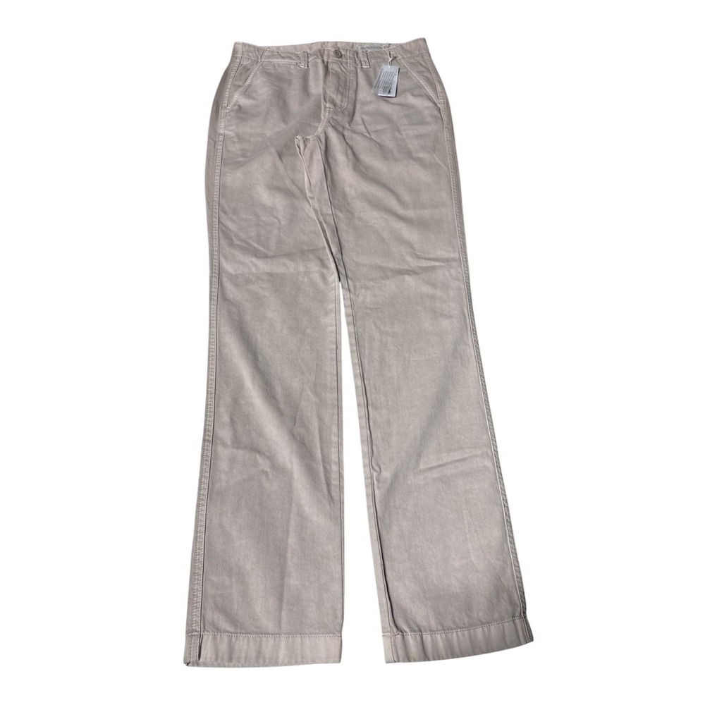Outerknown Chino Pants 5-Pocket Nude‎ Light Brown Organic Cotton Men's Sz 29 NWT